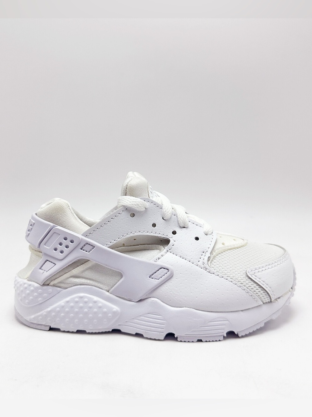 Nike Air Huarache Run TD White Pure Platinum Sneakers [8c] New